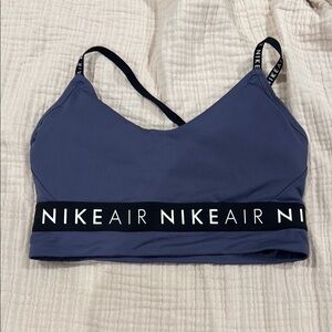 Nike Women's Blue Sports Bra